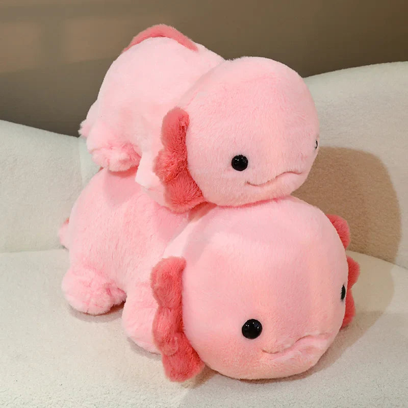 Axolotl Plüschfigur – Niedlicher, weicher Axolotl Kuscheltier für Kinder