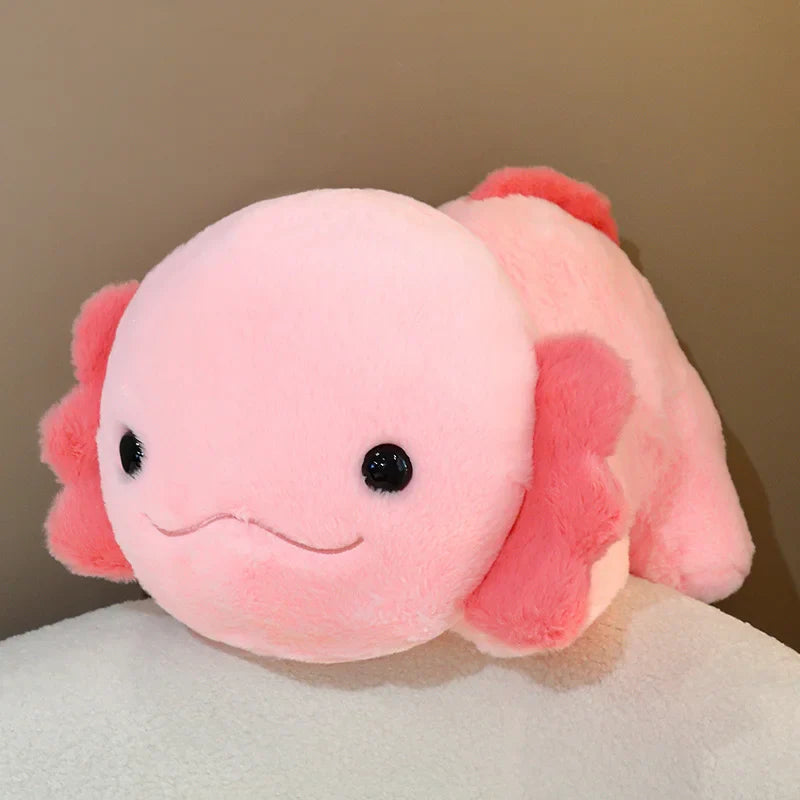 Axolotl Plüschfigur – Niedlicher, weicher Axolotl Kuscheltier für Kinder