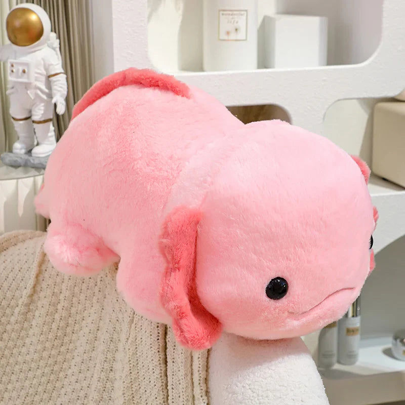 Axolotl Plüschfigur – Niedlicher, weicher Axolotl Kuscheltier für Kinder