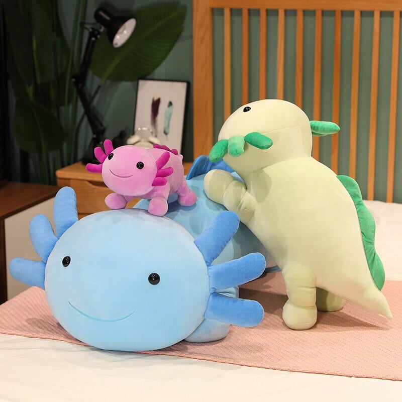 Kawaii Axolotl Plüsch – Süße Salamander Plüschfigur für Kinder und Sammler