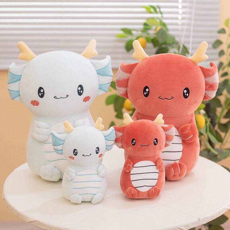 Kawaii Axolotl Plüsch – Süßer Axolotl Plüschstofftier für Kinder und Sammler