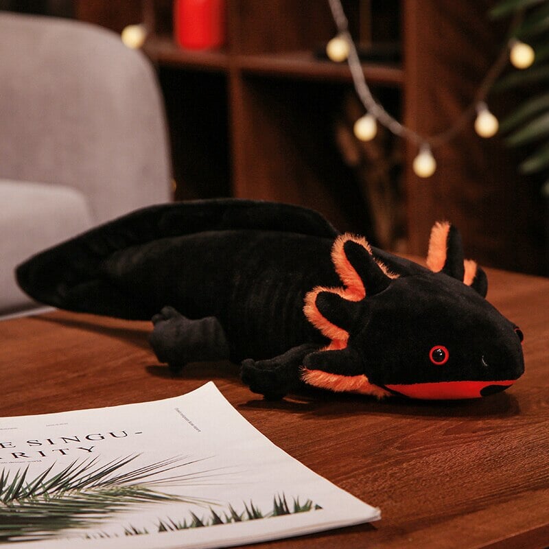 Kawaii Axolotl Plüschfamilie – Lebensechte Plüschtiere für Kinder und Sammler