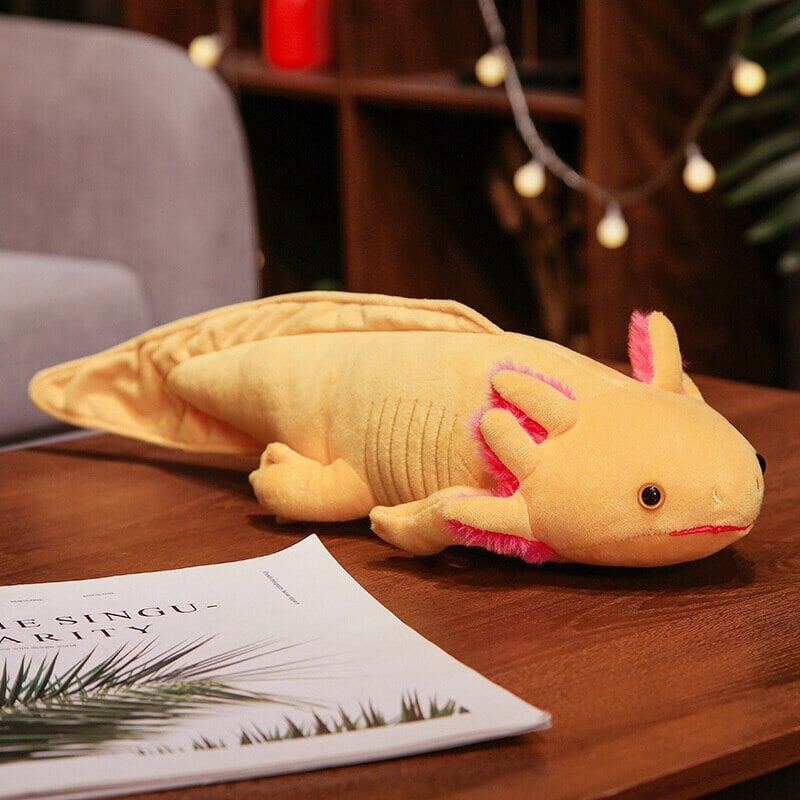Kawaii Axolotl Plüschfamilie – Lebensechte Plüschtiere für Kinder und Sammler