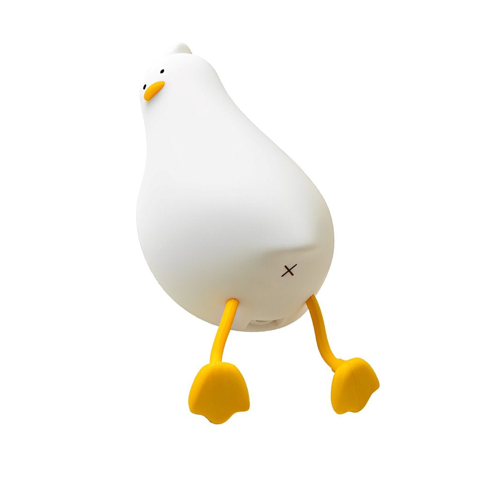 LED Nachtlicht Ente – Schlafende Ente Nachtlampe für Kinderzimmer, weich und sicher