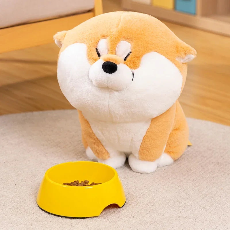 Plüsch Akita Shiba Inu Hund – Kawaii Kuscheltier für Kinder und Sammler