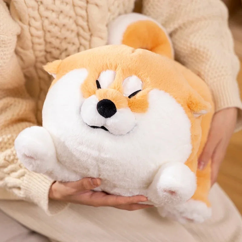 Plüsch Akita Shiba Inu Hund – Kawaii Kuscheltier für Kinder und Sammler