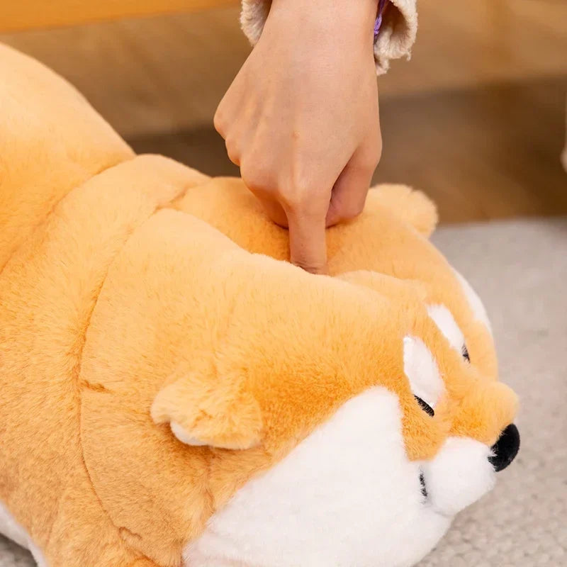 Plüsch Akita Shiba Inu Hund – Kawaii Kuscheltier für Kinder und Sammler