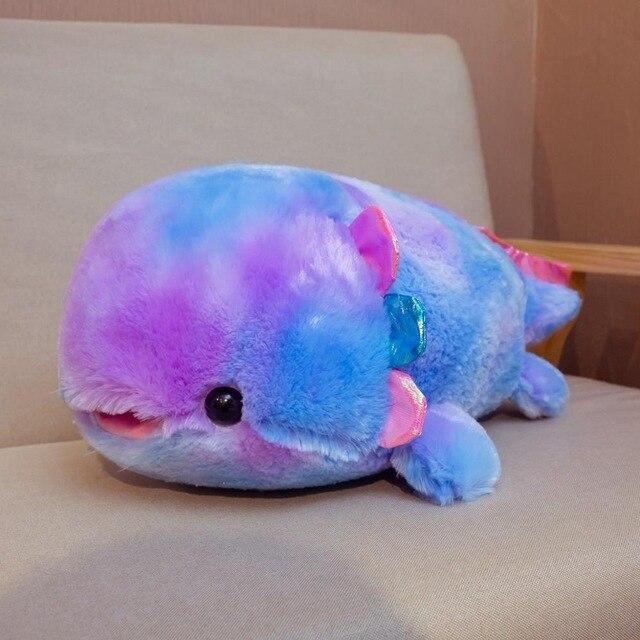 Plüsch Axolotl Spielzeug – Fuzzy Galaxy Kuscheltier für Kinder und Sammler
