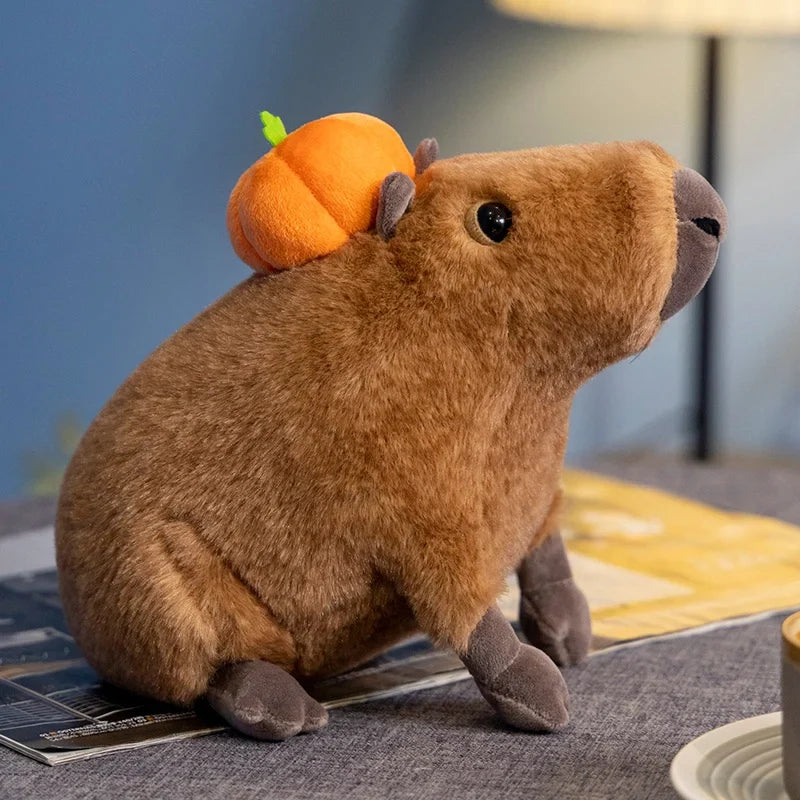 Plüsch-Capybara – Drolliger Capybara-Plüschtier für Kinder und Sammler