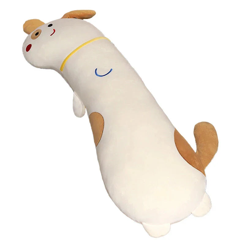 Plüsch Kissen Dino Hund Krokodil Giraffe – Weiche Tierkissen für Kinder