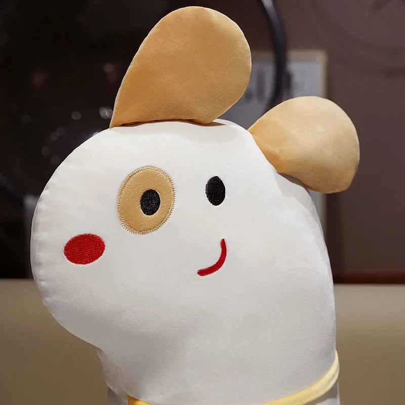 Plüsch Kissen Dino Hund Krokodil Giraffe – Weiche Tierkissen für Kinder