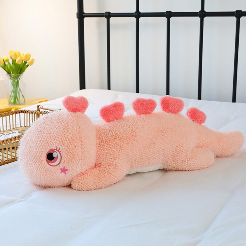 Plüsch Stegosaurus Dinosaurier – Kawaii Flauschiges Plüschtier für Kinder