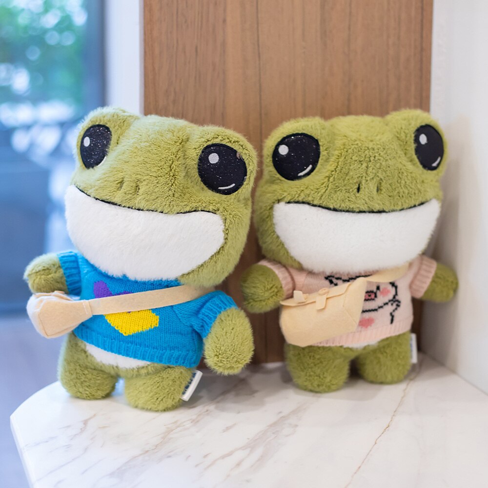 Plüschfrosch Spielzeug – Mini-Frosch Plüschkollektion für Kinder und Sammler