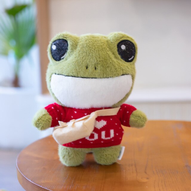Plüschfrosch Spielzeug – Mini-Frosch Plüschkollektion für Kinder und Sammler