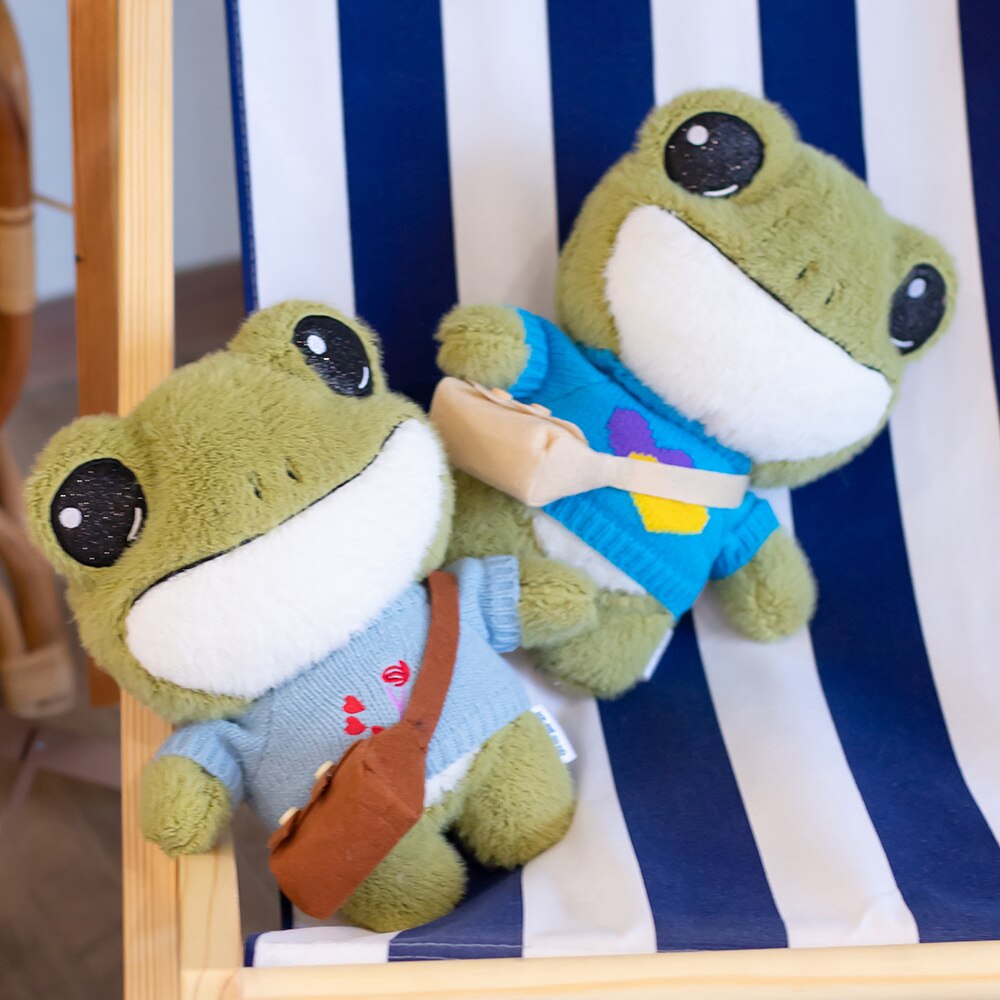 Plüschfrosch Spielzeug – Mini-Frosch Plüschkollektion für Kinder und Sammler