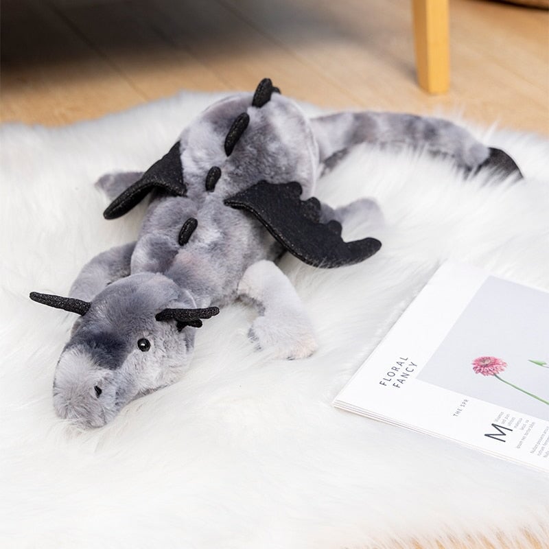 Plüschtiere Drache – Weiche Drachen-Clan-Plüschfiguren für Kinder und Sammler