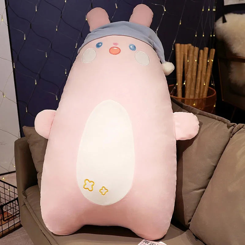 Plüschtiere Hund Katze Hase Ente – Weiche Pfannkuchen Plüschkollektion 2024