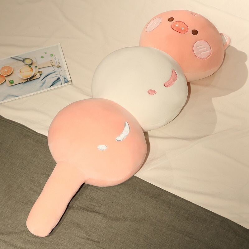 Plush Dango Snack Buddies – Kawaii Pastel Dango Plushies for Kids