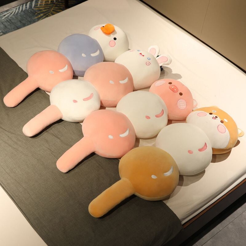 Plush Dango Snack Buddies – Kawaii Pastel Dango Plushies for Kids