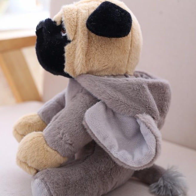 Pug-Plüschtiere Familie – Weiche, kuschelige Pug-Stofftiere für Kinder