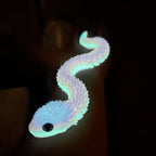 Glow in the Dark Poseable Snake Toy with Flexible Segments