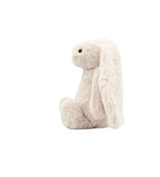 Soft Plush Bunny Dog Toy with Squeaker and Crinkle Sounds