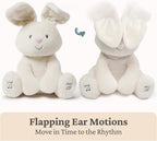 Adorable Interactive Baby Bunny Plush Toy