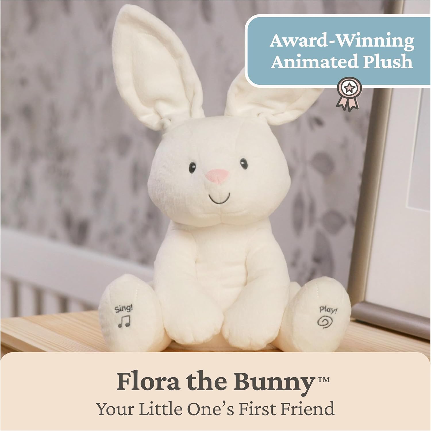 Adorable Interactive Baby Bunny Plush Toy