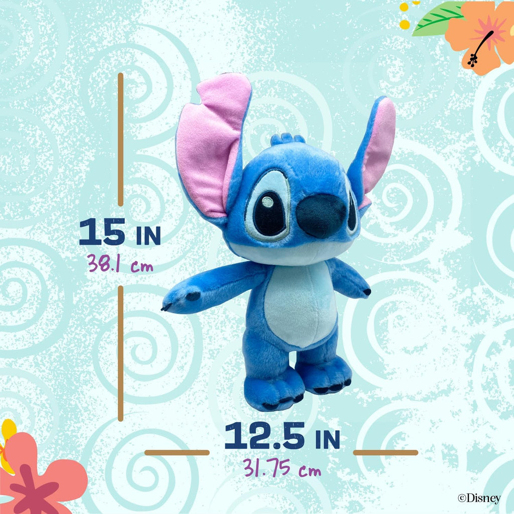 Cute Blue Alien Plush Toy with Big Ears