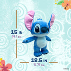 Cute Blue Alien Plush Toy with Big Ears