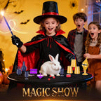 35 in 1 Magic Tricks Kit with 300 Plus Illusions and Props for Kids