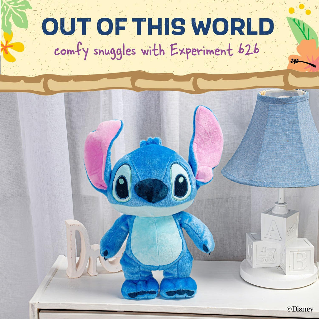 Cute Blue Alien Plush Toy with Big Ears