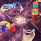 Kids Magic Tricks Set with Wand, Hat and Cape Costume