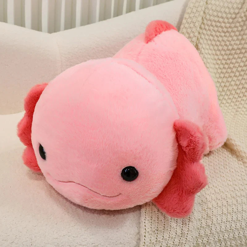 Axolotl Plüschfigur – Niedlicher, weicher Axolotl Kuscheltier für Kinder