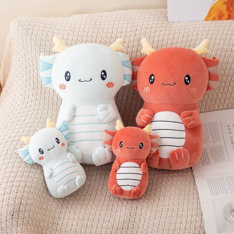 Kawaii Axolotl Plüsch – Süßer Axolotl Plüschstofftier für Kinder und Sammler