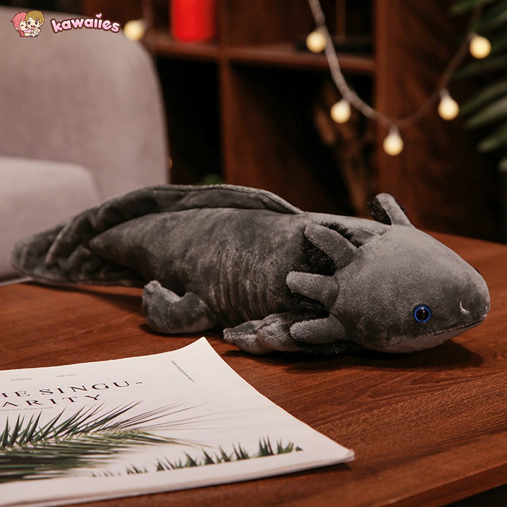Kawaii Axolotl Plüschfamilie – Lebensechte Plüschtiere für Kinder und Sammler