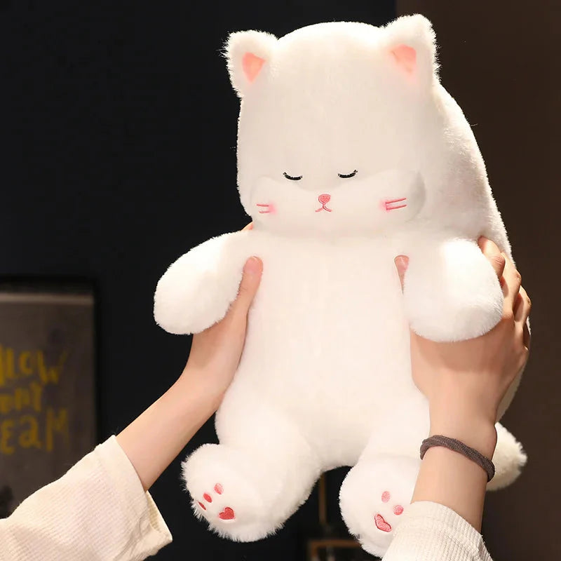 Napping Noodle Cat Plüsch – Kuscheltier Katze weich und niedlich für Kinder