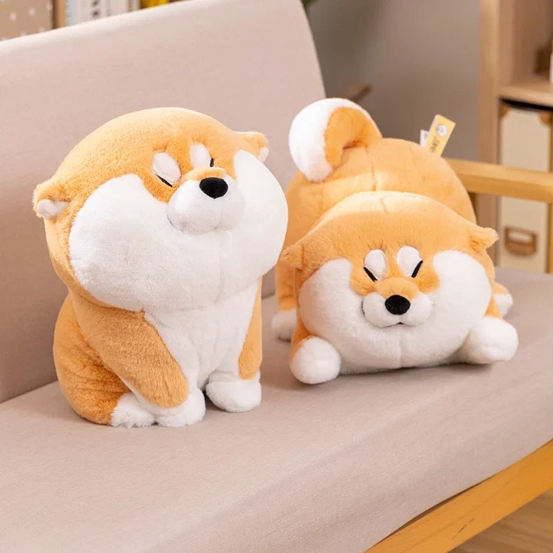 Plüsch Akita Shiba Inu Hund – Kawaii Kuscheltier für Kinder und Sammler