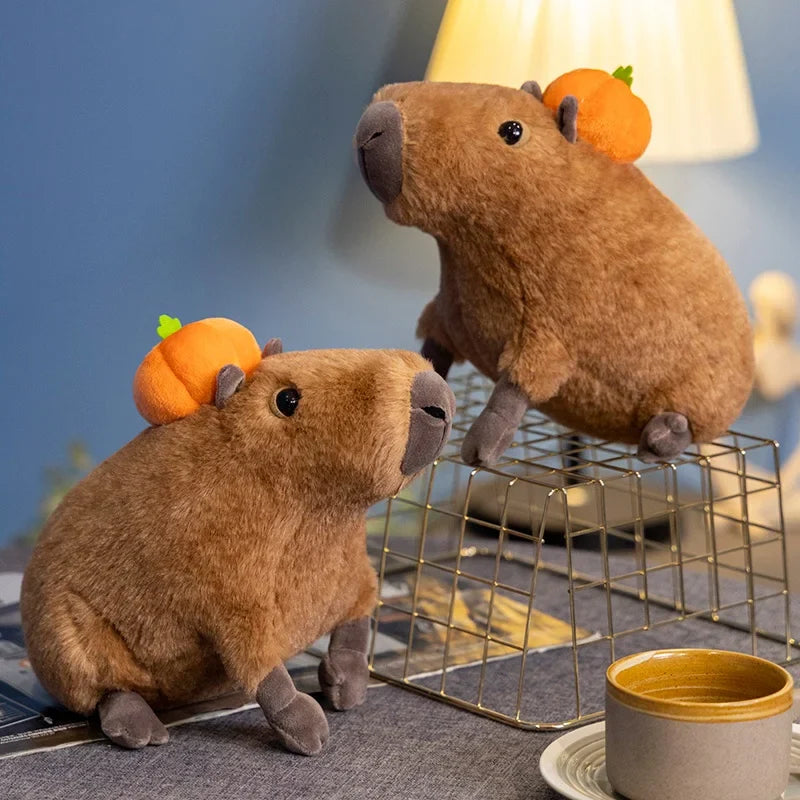 Plüsch-Capybara – Drolliger Capybara-Plüschtier für Kinder und Sammler