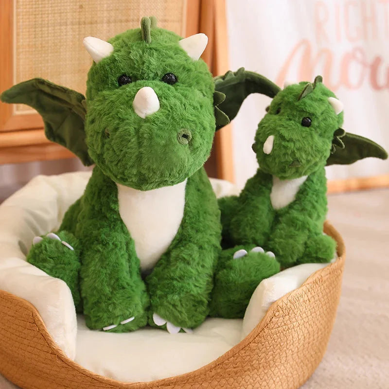 Plüsch Drache Ei 2-in-1 – Kuscheltier und Kissen für Kinder, weich und vielseitig