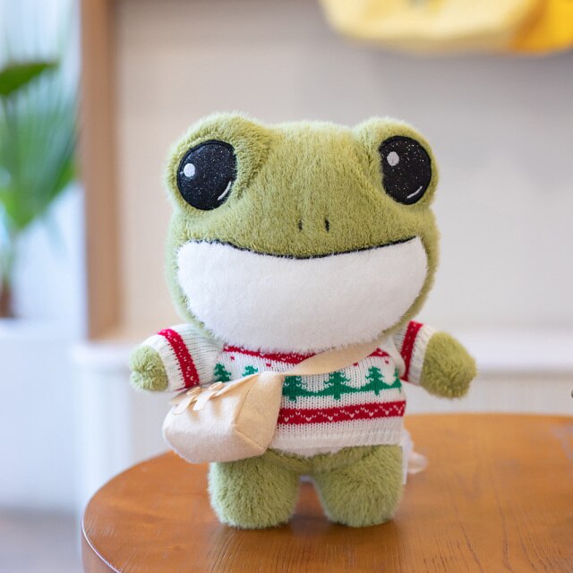 Plüschfrosch Spielzeug – Mini-Frosch Plüschkollektion für Kinder und Sammler