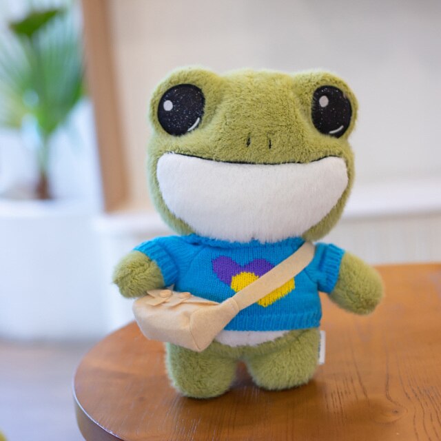 Plüschfrosch Spielzeug – Mini-Frosch Plüschkollektion für Kinder und Sammler