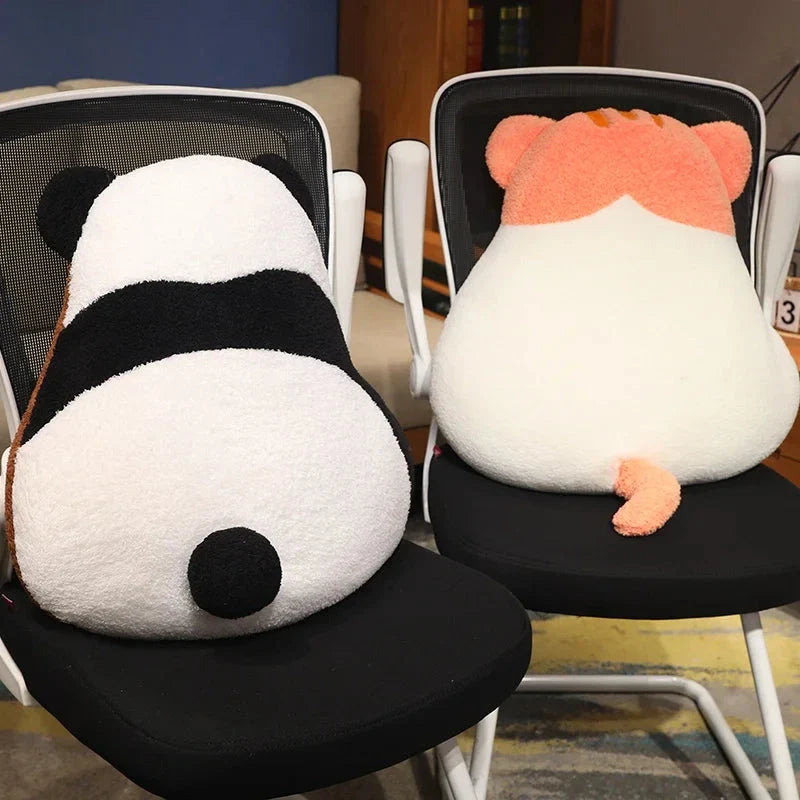 Plüschtiere Dinosaurier Katze Hund Panda – Flauschiges Kissen für Kinder