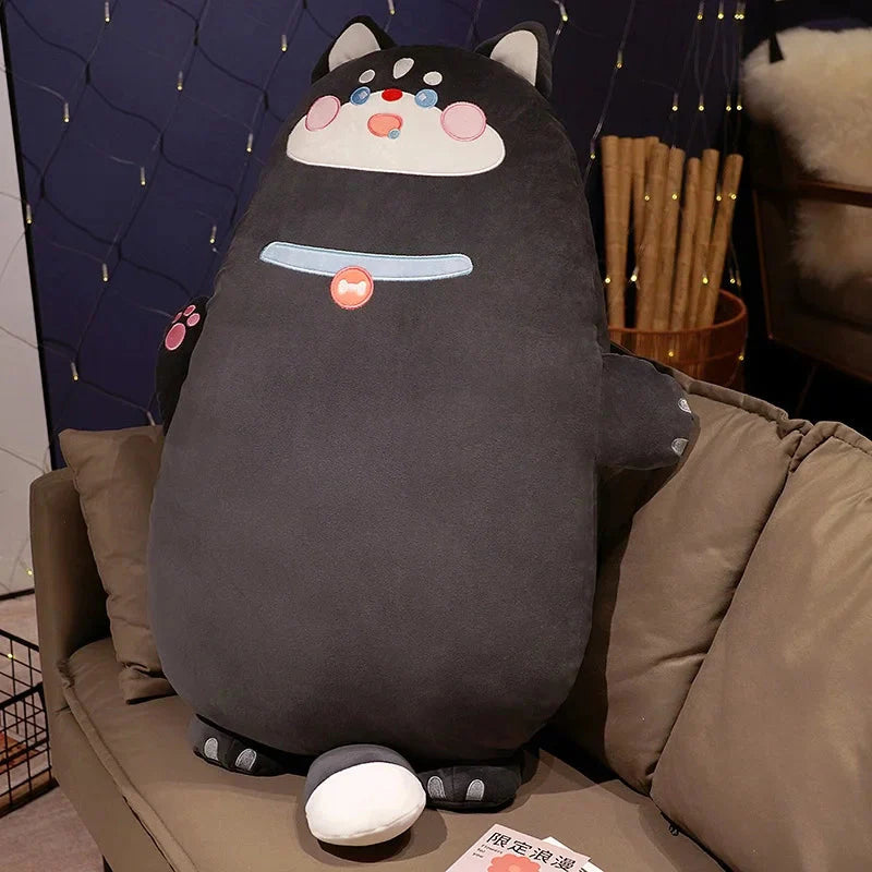 Plüschtiere Hund Katze Hase Ente – Weiche Pfannkuchen Plüschkollektion 2024