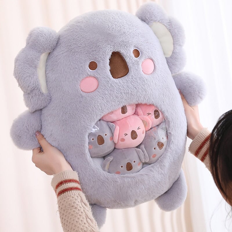 Plüschtiere Kollektion – Koala Dino Hase Panda Kuscheltiere für Kinder