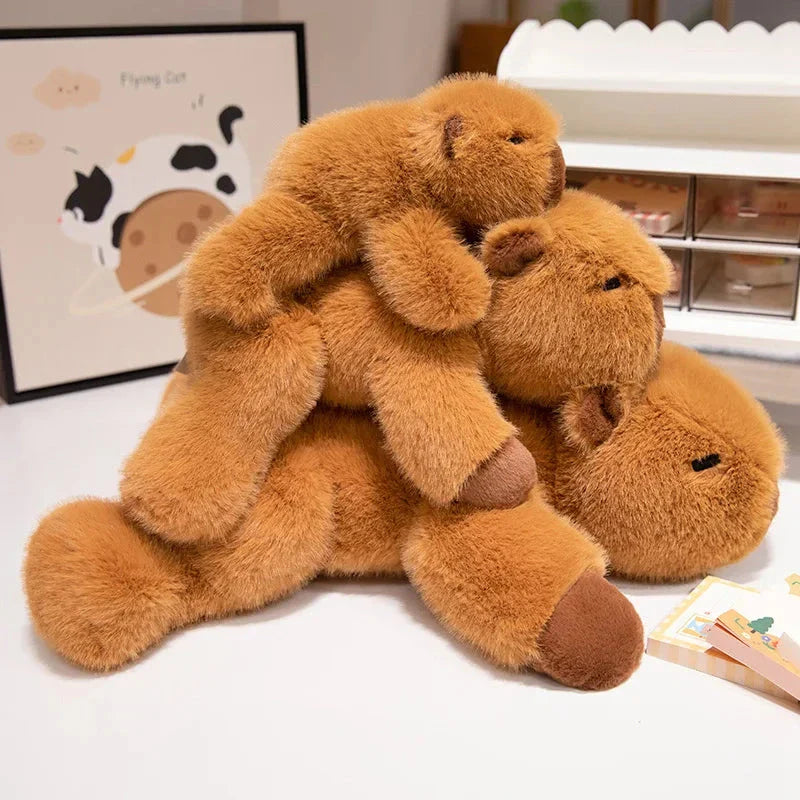 Plüschtiere Tierfamilie – Flauschige Kuscheltiere für Kinderzimmer Deko