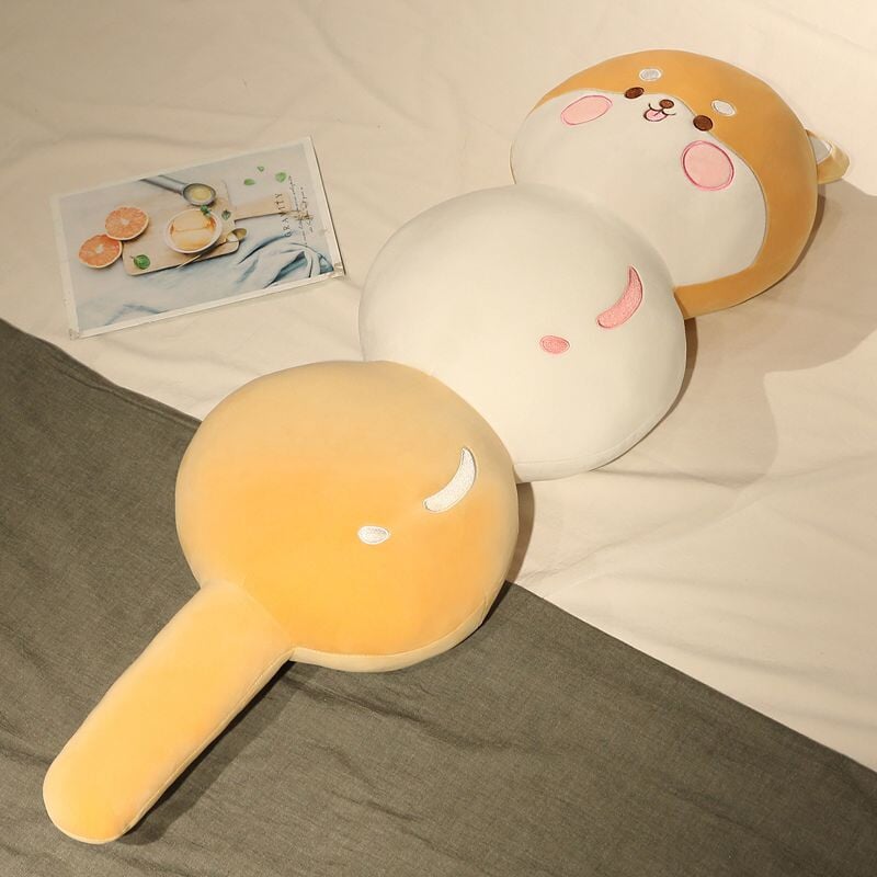 Plush Dango Snack Buddies – Kawaii Pastel Dango Plushies for Kids