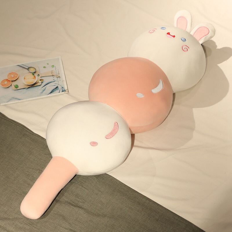 Plush Dango Snack Buddies – Kawaii Pastel Dango Plushies for Kids